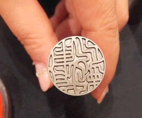 チタン製の印鑑